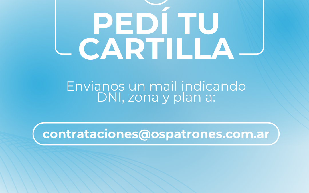 Pedí Tú Cartilla Médica